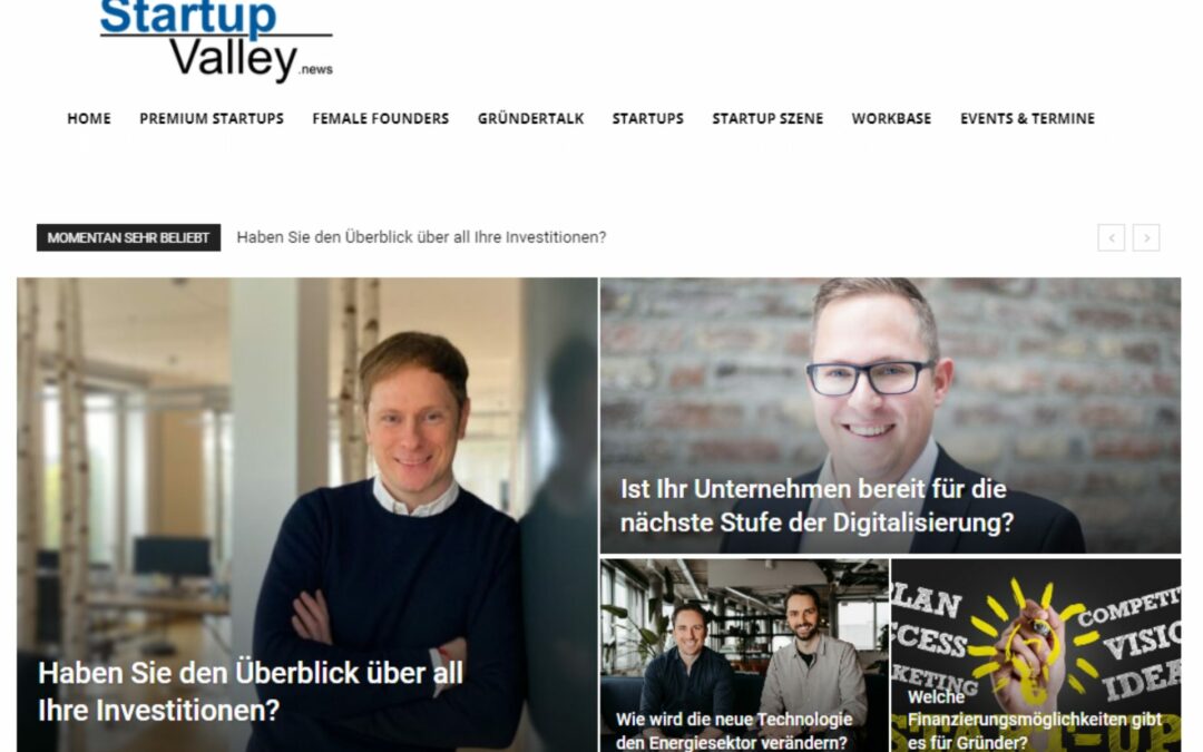 StartUp Valley Magazine: H&F Solutions im Fokus
